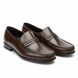 Vintage Towncraft  chocolate Leather Loafers